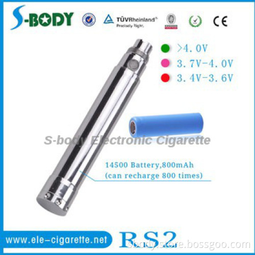 800mah ego RS battery electronic cigarette battery 14500 battery